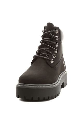 Timberland Tb1a5rh5z Stone Street 6 Inch Lace Up Waterproof B Siyah Kadın Bot Siyah
