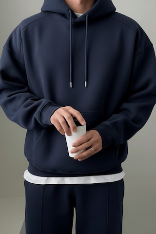 Genius Store Erkek Eşofman Takımı Şardonlu 3 İplik İçi Polarlı Günlük Eşofman Takımı 3iplik-takım Lacivert