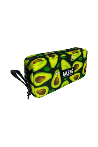 Jacbag Avokado Yeşil Organizer Roll Up Düzenleyici Kalem Kutusu/kalemlik Çok Renkli