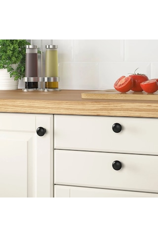 Ikea Eneryda 2'li Mobilya Kulpu 27 Mm Siyah