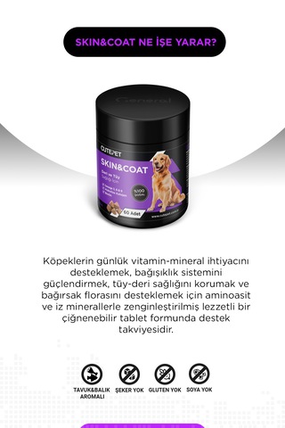 Köpek Tüy Sağlığı & Bağışıklık Destek Pakedi