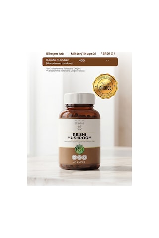 Erbatab Reishi Ekstresi 60 Kapsül