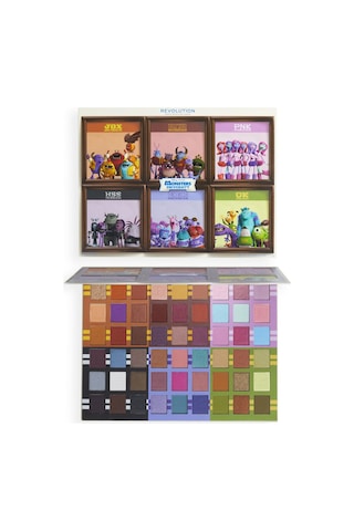 Revolution Disney Pixar's Monsters University Fraternity Sorority Eyeshadow Palette