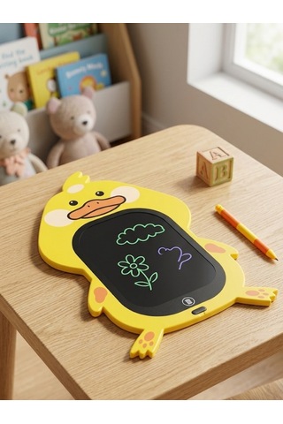 Mucit Home Civciv Sevimli Çocuk Yazı Tableti Kalem li