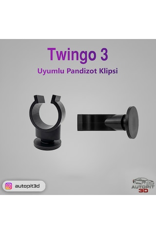 Renault Twingo 3 Uyumlu Pandizot Klipsi 2 Adet
