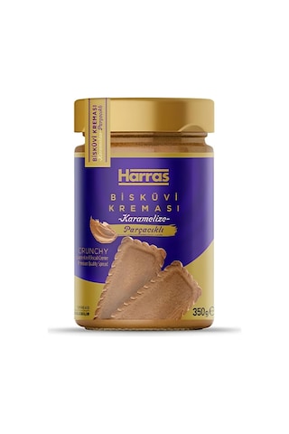 Karamelize Bisküvi Kreması Bisküvi Parçacıklı Crunchy 350 Gr X 4 Adet