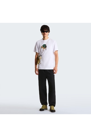 The North Face M Donkey Taxı Relaxed Short Sleeve Tee-g Erkek Tişört Nf0a8g9ffn41 Beyaz