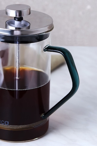Karaca Coffe Bean Borosilikat Cam French Press Cool Green 600 ml