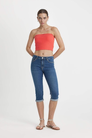 Defacto Normal Bel Jean Kapri B9168ax24smnm28 Mavi