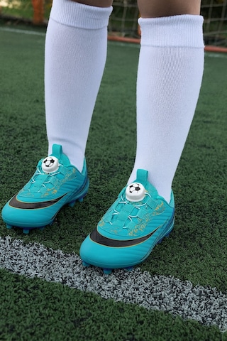 Mini Bonito Üniseks Yeni Nesil Mekanizmalı Futbol Kramponu Turkuaz