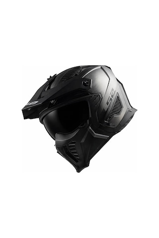 Ls2 Drıfter Jeans Kask Siyah Vizör