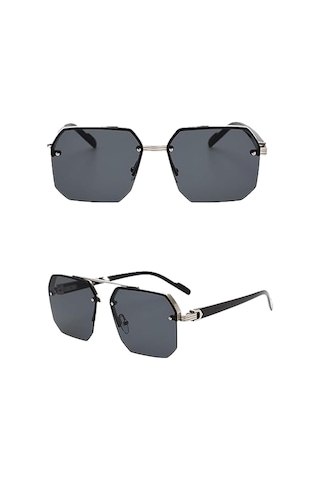 Jwl Mach 7 Tarz Kadın Güneş Gözlüğü Modelleri Oversize Gözlük Gri