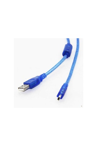 3 Metre 5 Pin Mini Usb Erkek Usb 2.0 Mini Usb B  Kablo Mp3 Kamera