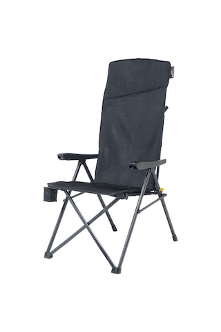 Uquip Justy Xl Comfort+ Black Edition 3 Pozisyonlu Konforlu Kamp Sandalyesi Siyah