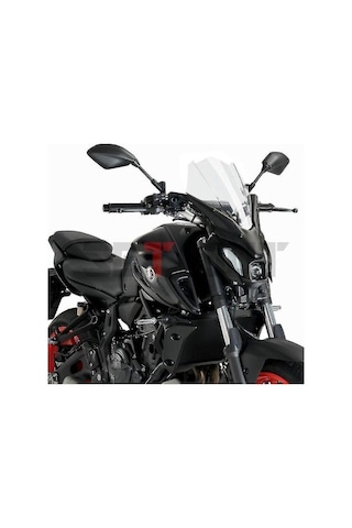 Motosiklet Aksesuarları Spor Ön Cam Güneşlik Rüzgar Deflektörü Yamaha Mt-07 Fz-07 2021 2022 Sp Mt07 21-22 Fz07 Fz-07 Renk: Siyah