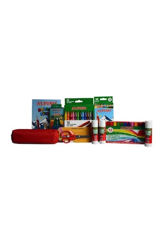 Alpino Çantalı Mini Kırtasiye Seti
