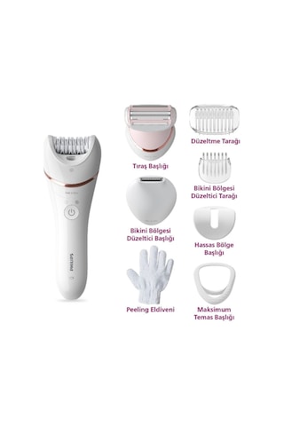 Philips 8000 Serisi BRE720/05 Islak Kuru Epilatör (Teşhir)