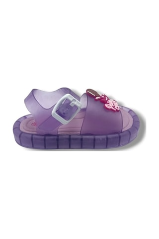 Gezer 00228-26 Princess Süslü Işıklı Anatomik Kız Çocuk Sandalet Lila