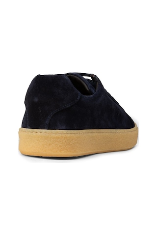 Deery Erkek Hakiki Deri Lacivert Sneaker Ayakkabı - 02018mlcvc03