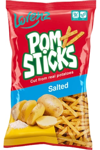 Lorenz Pompsticks Tuzlu Patates Cips 85 G