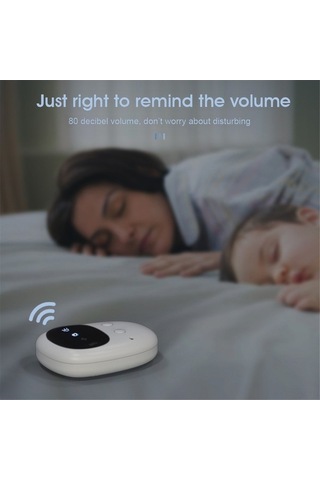 Flybuy Kablosuz Yatak Islatma Alarmı - Titreşimli, Sesli Led Uyarı - Çocuk & Yaşlı Bakımı İçin/