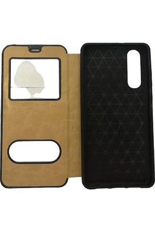 Jopus P30 İle Uyumlu Premium Kapaklı Kılıf Mavi