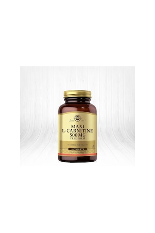 Solgar Maxi L-Carnitine 500 mg L-Karnitin 30 Tablet