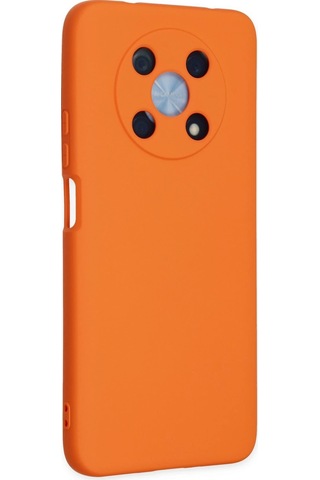 Cosmotex Newface Huawei Nova Y90 Kılıf Nano İçi Kadife Silikon - Turuncu