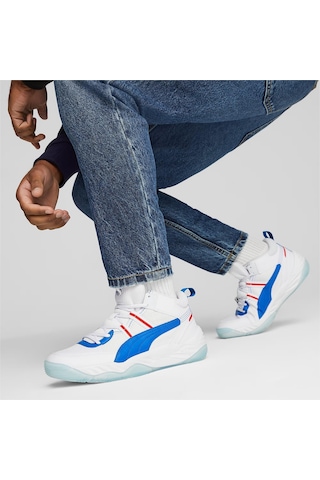 Puma Rebound Future Nextgen Erkek Spor Ayakkabısı 392329-06 Beyaz - Mavi