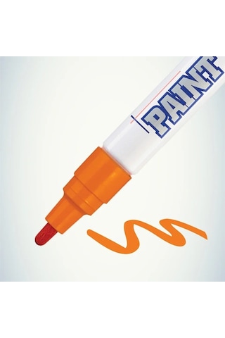 Munhwa Paint Marker 12'li Markalama Kalemi Turuncu
