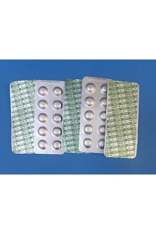Havuz Suyu Serbest Klor Test Tableti Dpd1 50 Tablet