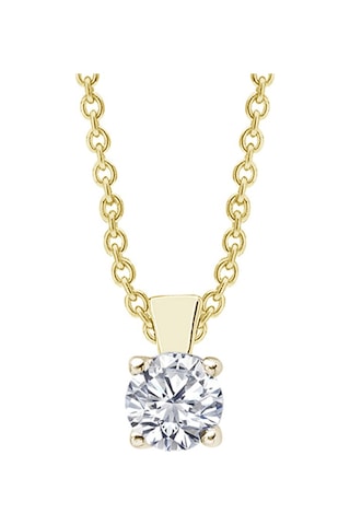 Tek Taş Altın Kolye Ucu As1424Gkl Altınsepeti