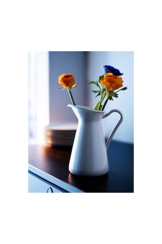 Ikea Sockerärt Vazo/sürahi 16 Cm Beyaz