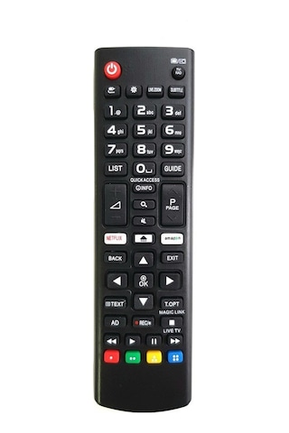 LG Uyumlu An-Mr650A Lcd Led Tv Kumanda Netflix Amazon Tuşlu