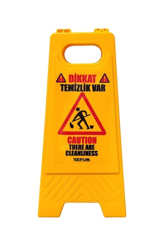 Ppc Temizlik Var Levhası-3527