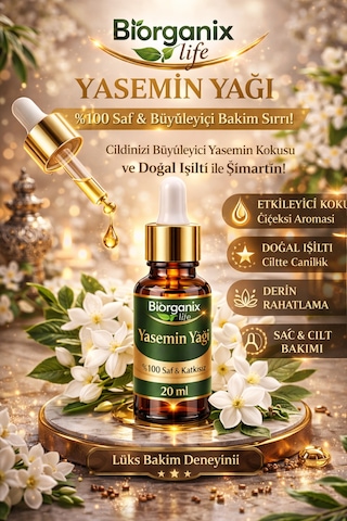 Life Yasemin Yağı 20 Ml %100 Saf & Büyüleyici Doğal Bakım Diğer