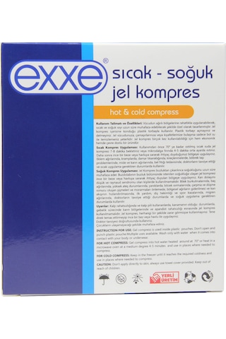 Exxe Sıcak-Soğuk Jel Kompress Küçük Boy ( 13X13 Cm )