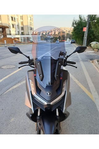 Motocam Voge Sr3 Ön Cam 2023-2026 Model 63cm Füme Renk 4mm