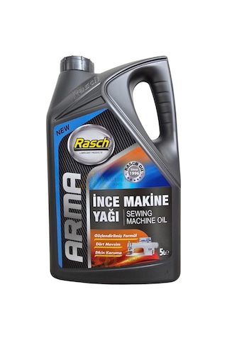 Rasch Leke Bırakmayan İnce Makine Yağı No 5 - 5 L
