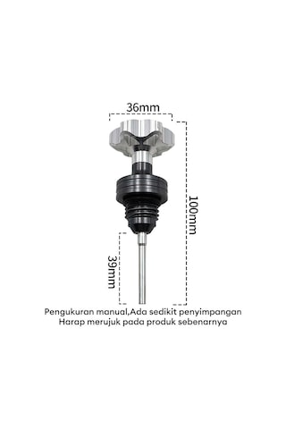 Motosiklet Yağ Çubuğu Cnc Nikel Universal