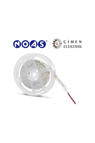 5 Metre Noas Yl40 4001 İç Mekan 3 Çip 12v Şerit Led 6400k Beyaz Işık