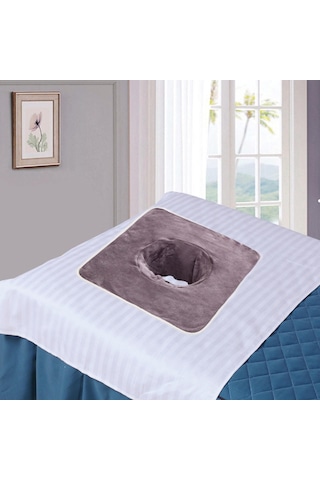 Homyl Spa Havlusu Yüz Deliği Ile Yıkanabilir Cilt Için