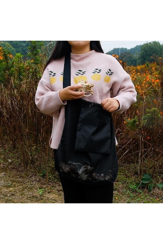 Suntek Kamp Toplama Için Mantar Toplayıcı Çanta Depolama