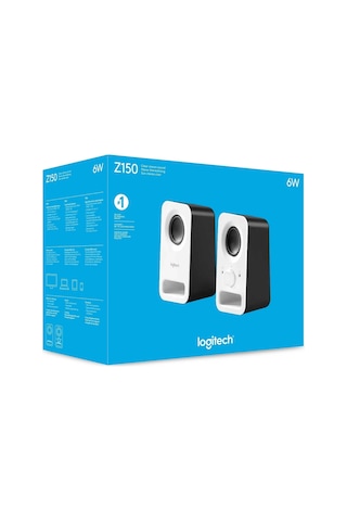 Ontech - Logıtech Z150 2.0 Multımedıa Hoparlör Beyaz 980-000815