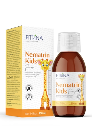 Fıtrina Nematrın Kids Şurup 150 Ml