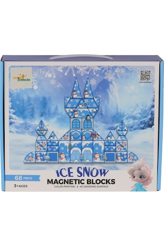 4404 Manyetik Bloklar Puzzle 68 Parça