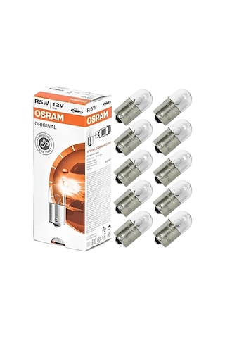 5007 R5w 67 Park Ampul 12v 5w 10 Adet