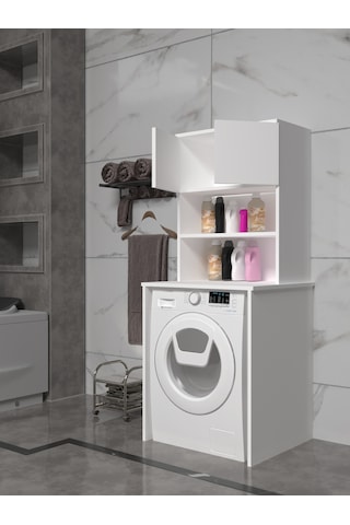 Banyo Dolabı Çok Amaçlı Beyaz