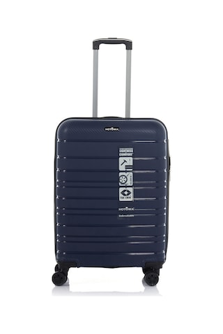 Hotowa Gold Pp Valiz 8010 Gece Mavisi Tsa Kilitli Orta Boy Koyu Mavi