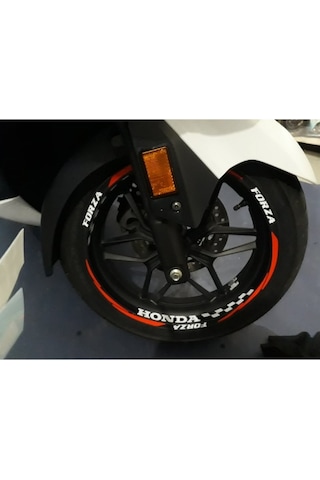 Yeni Özel Motosiklet Jant Şeridi Honda Forza Sağ-sol/ön-arka